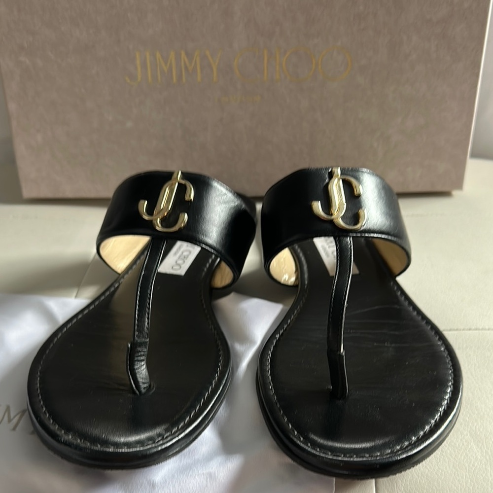 Jimmy Choo Black Sandals